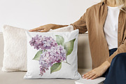 Lilac Flowers watercolour, an Illustration by TheCuteShop (Thumbnail 6 of 7)