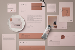 Brand Stationery Pack • Avarä