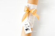 Christmas gift tag mock up, a Packaging Mockup by Grace White (Thumbnail 2 of 3)