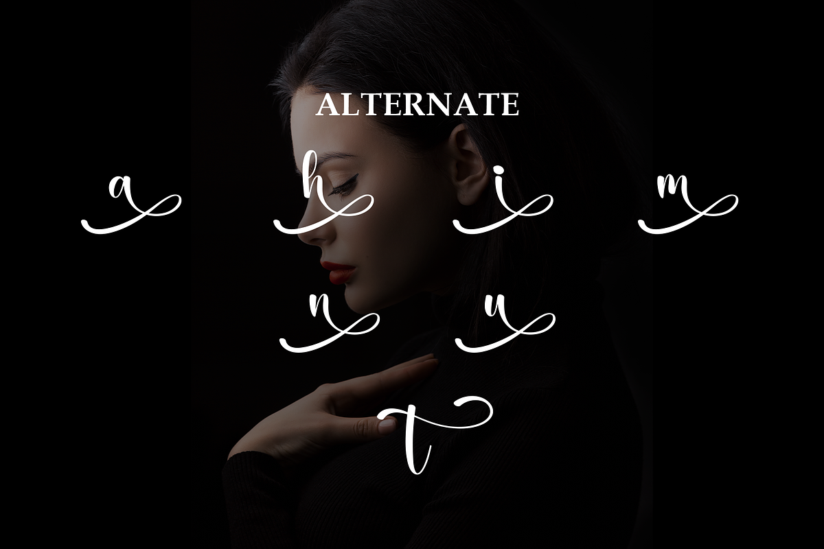 Agatha | Script Font, a Handwritten Font by Scratchones (Photo 8 of 9)