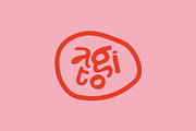 AGITO — Playful Display Font, a Sans Serif Font by Caio Maia (Thumbnail 1 of 6)
