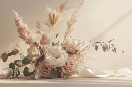 Soft-toned floral elegance, a Photo by Beautiful things
