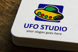 Ufo Studio Logo Template, a Branding & Logo Template by mesuka