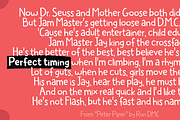Perfect Timing, a Sans Serif Font by pizzadudedotdk (Thumbnail 2 of 11)