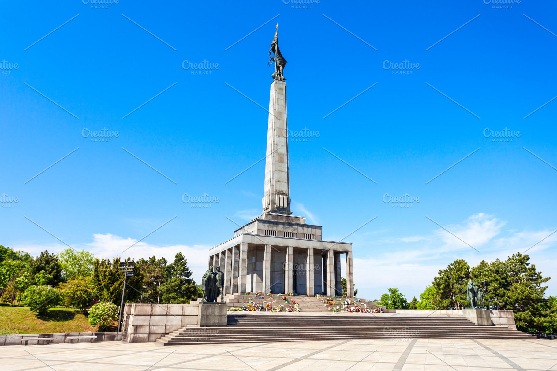 Slavin War Memorial, Bratislava, a Photo by saiko3p