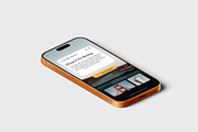 iPhone 17 Pro Mockups, an iPhone Mockup by Tahtagraphic (Thumbnail 10 of 14)