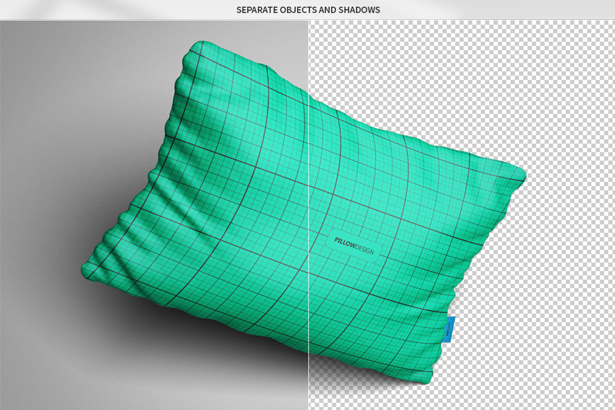 Long Pillow Mock-Up, an Apparel Mockup by MassDream (Photo 10 of 11)