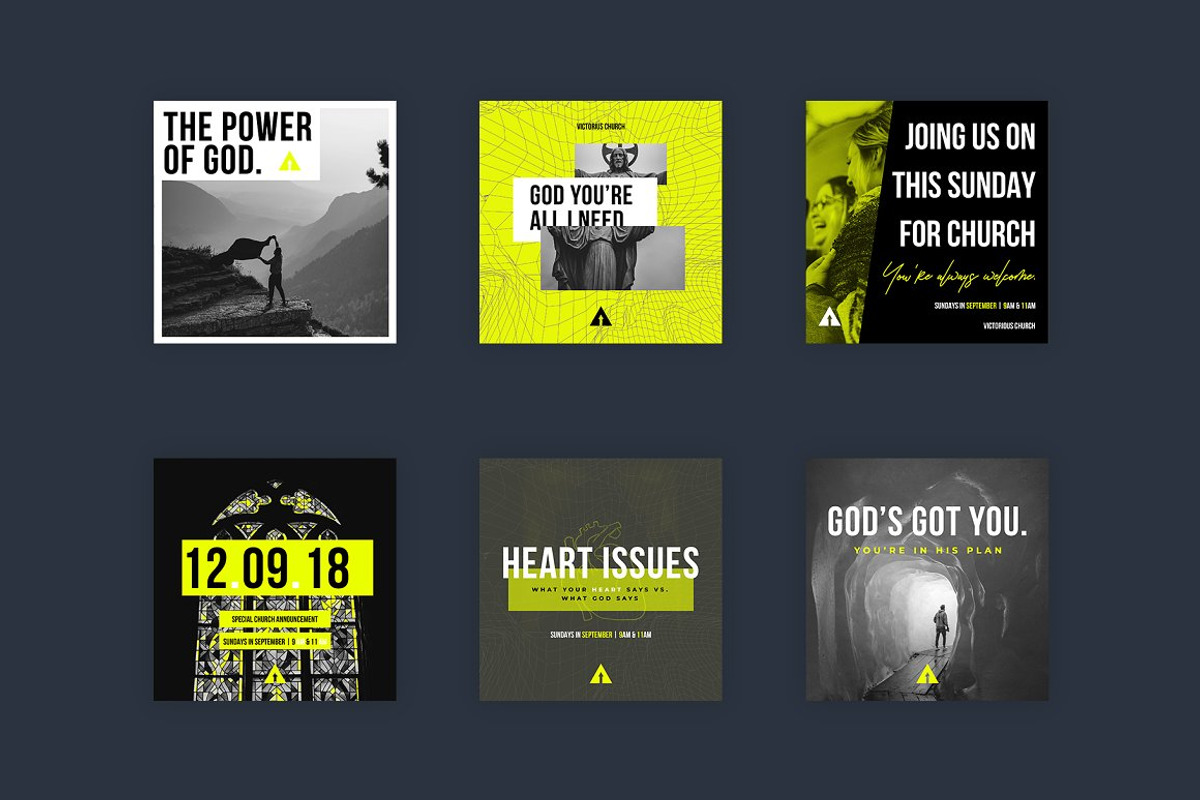 Church Social Graphic Bundle, a Social Media Template by Rodney Truitt Jr (Photo 9 of 15)