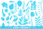 100 PS nature brushes, a Brush Add-On by Anna's Creative Store (Thumbnail 2 of 4)