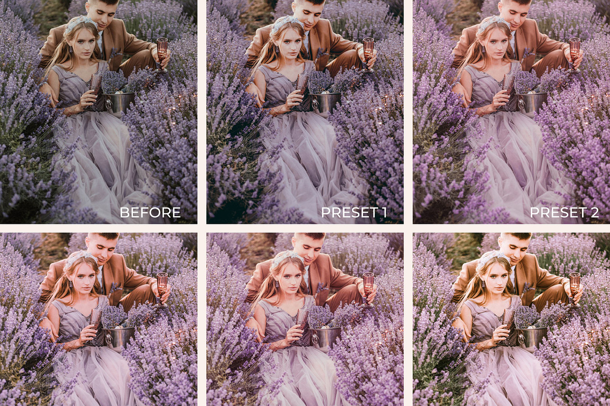 5 LILAC LIGHTROOM PRESETS, an Action Add-On by Emma Kate Creative (Photo 10 of 10)