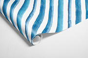 Diagonal stripes in cerulean, a Pattern Graphic by Anya-D (Thumbnail 4 of 5)