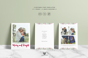 Christmas Card Template 04