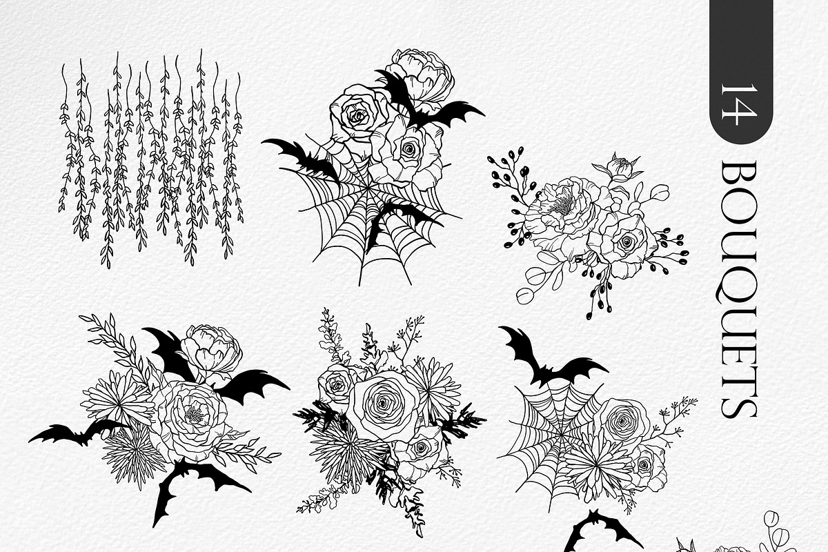 Beautiful HALLOWEEN SVG AI PNG, an Education Illustration by Beigetime (Photo 5 of 11)