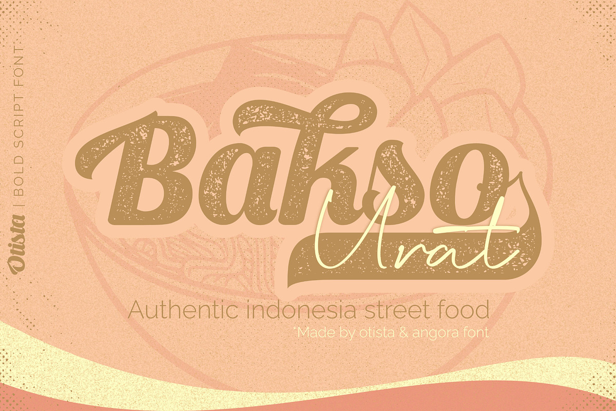 Otista, a Script Font by Omotu Studio (Photo 7 of 14)