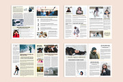 Newspaper Design Bundle - 6 in One, a Brochure Template by ROJI CREATOR (Thumbnail 5 of 13)