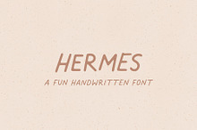 Hermes // A Fun Handwritten Font