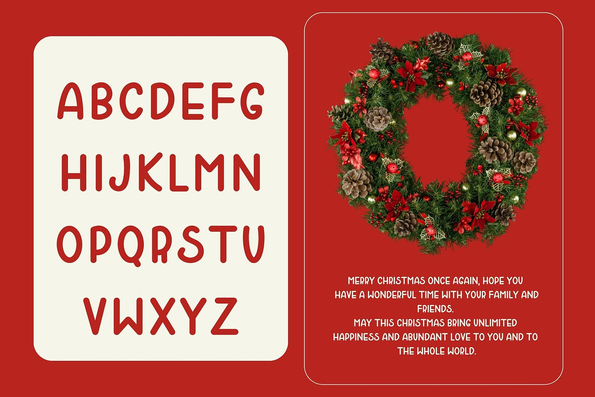Reindeer Font, a Handwritten Font by MyFontsShop (Photo 5 of 10)