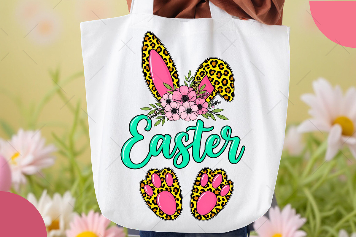 Leopard Print Easter Bunny Ears PNG, an Illustration by OK Design (Photo 3 of 6)