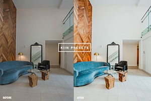 10 INTERIOR LIGHTROOM MOBILE PRESETS