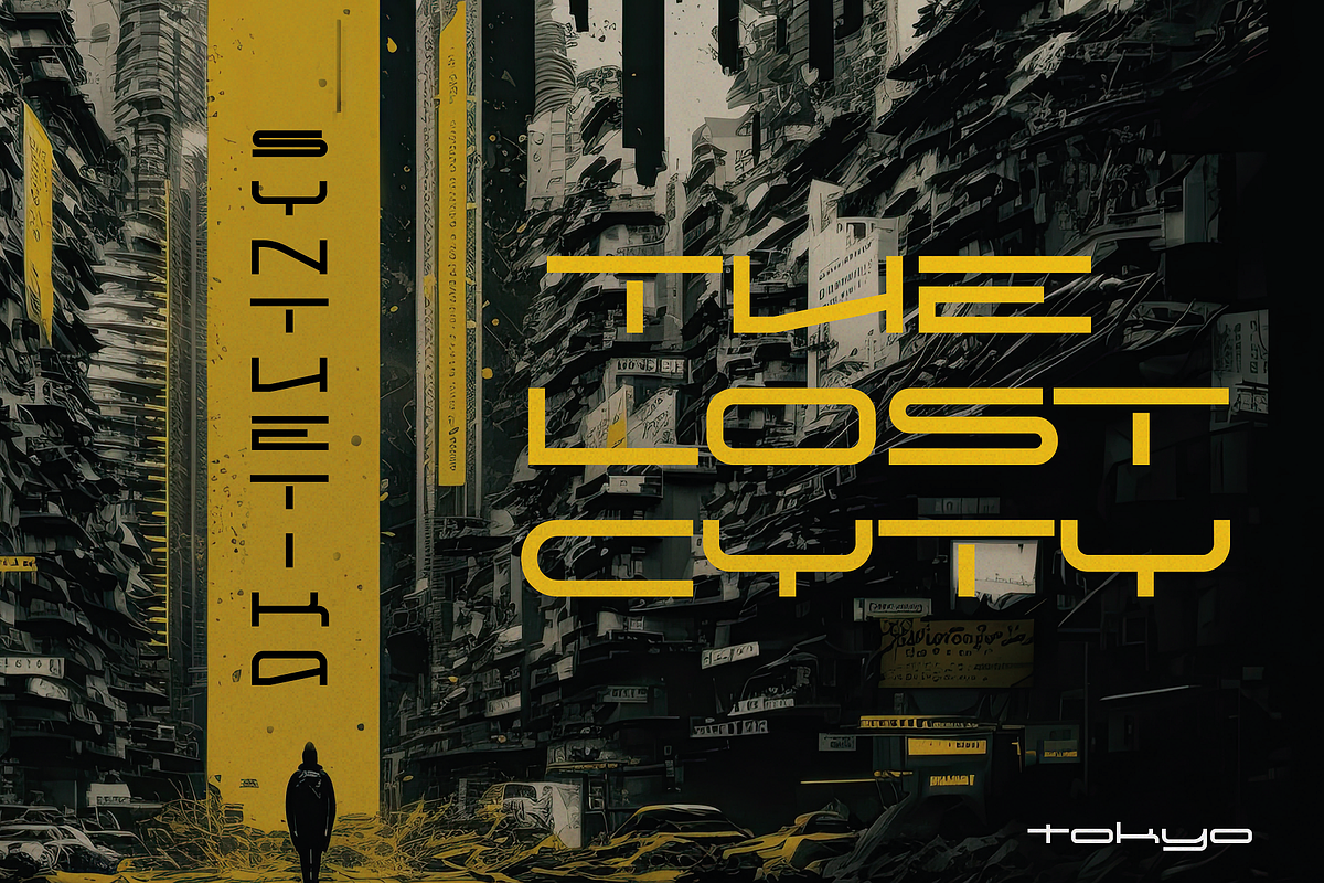 Synthetika - Futuristic Typeface, a Sans Serif Font by HipFonts (Photo 4 of 10)