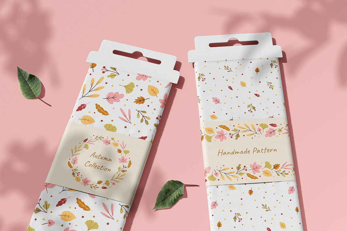 Textured Autumn Leaves Collection, a Pattern Graphic by Svitlana Kharchuk (Photo 2 of 11)