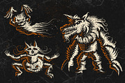 Halloween characters, an Animal Illustration by Sukhochev (Thumbnail 3 of 4)