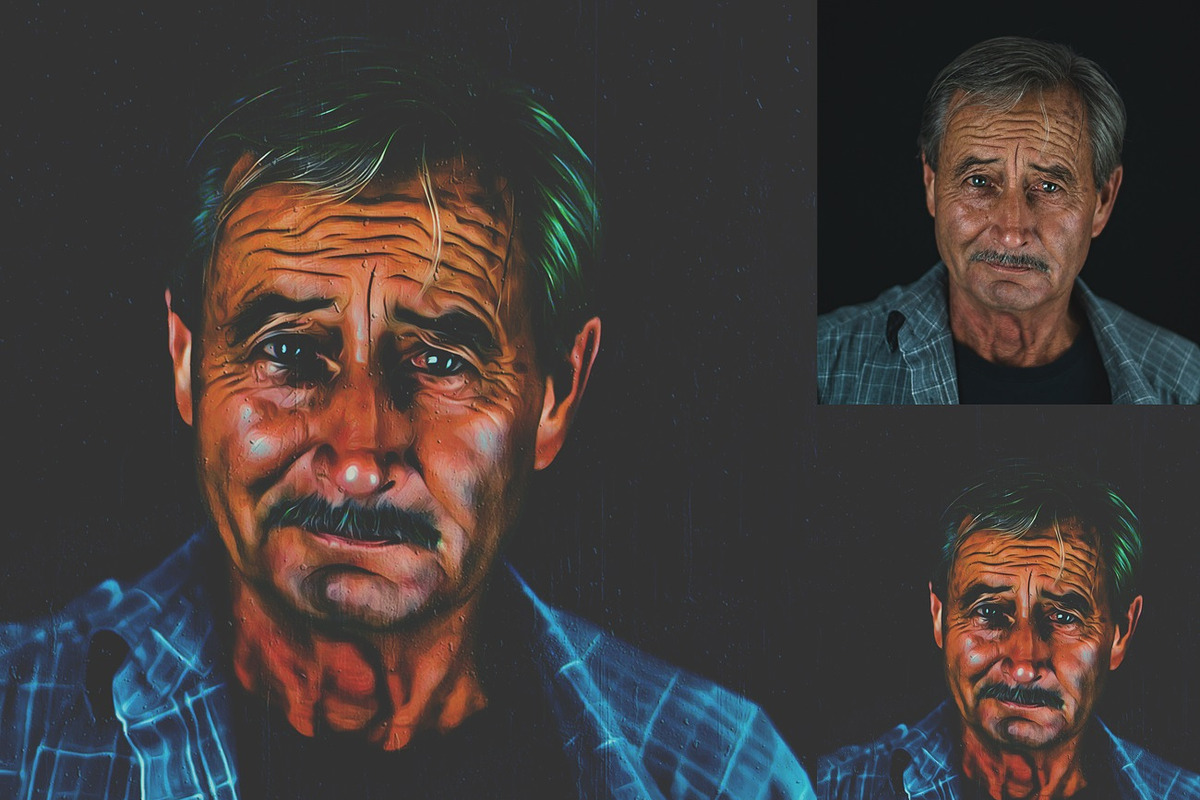 Dynamic Oil Painting Effect, an Action Add-On by MRI STUDIO (Photo 13 of 20)