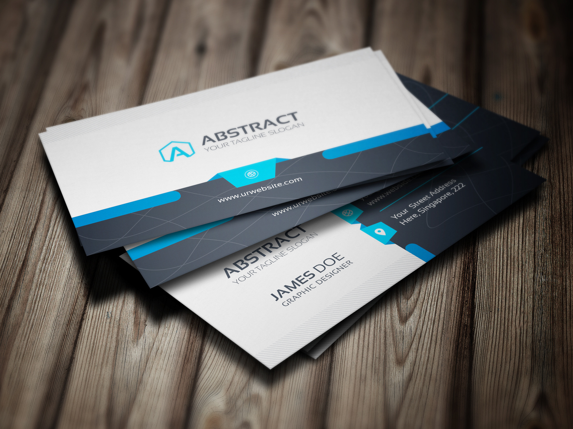 Business Card, a Business Card Template by GenerousArt