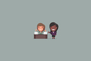 Business people big set 2, a Person Illustration by Beatriz Gascón (Thumbnail 4 of 4)