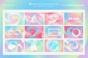Grainy Gradients & Shapes BUNDLE, an Object Graphic by Julie&Taily (Thumbnail 9 of 59)