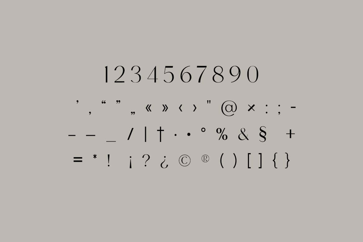 Vogue Moderne Display Serif Font, a Serif Font by UICreative (Photo 7 of 13)