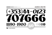 Mullingar | Display Typeface, a Serif Font by Twicolabs Fontdation (Thumbnail 8 of 11)