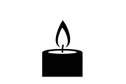 Candle Silhouette Vector Bundle, an Illustration by jahid234 (Thumbnail 43 of 51)