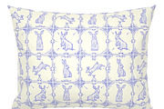 Rabbit Delft Tiles Repeat Pattern, a Pattern Graphic by Forest Lily (Thumbnail 4 of 5)
