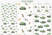 Military transport watercolor, a Transportation Illustration by Marina Ermakova (Thumbnail 7 of 9)