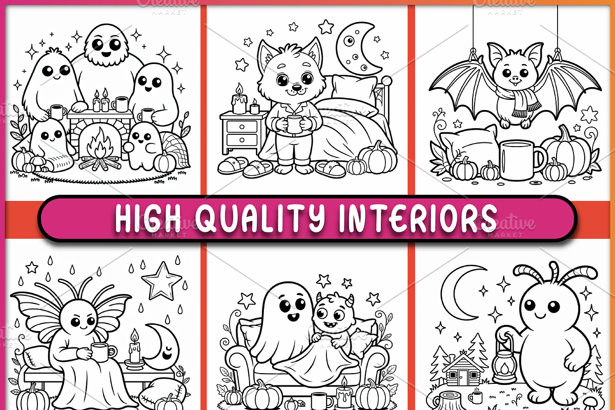 Cozy Cryptids & Monsters Adult, a Seasonal Illustration by Ink Gallery (Photo 4 of 4)