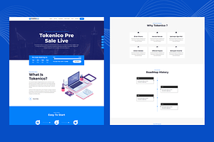 Tokenico-Token Offering Website