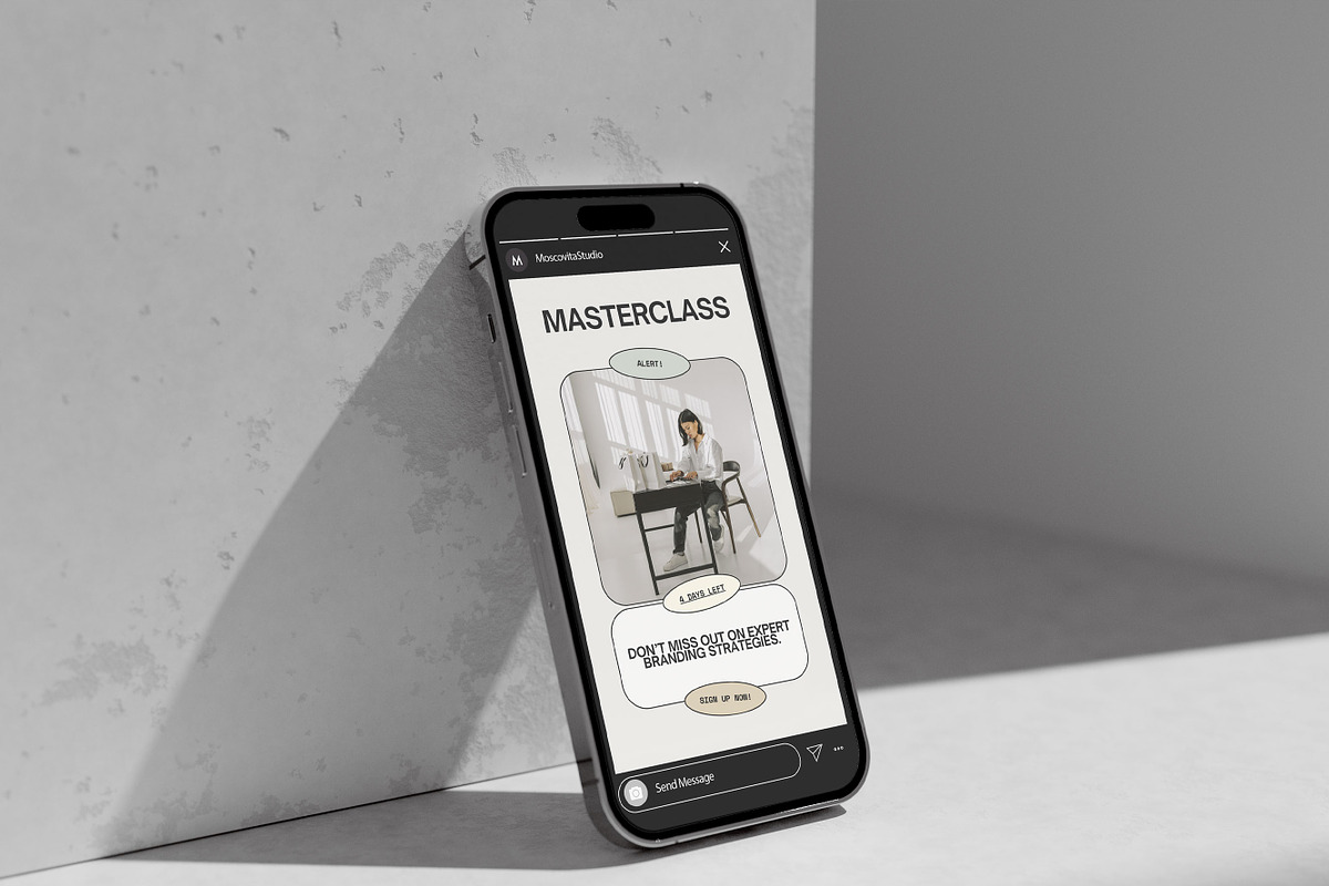 Instagram Story Template for Coaches, a Social Media Template by Moscovita Studio (Photo 5 of 10)