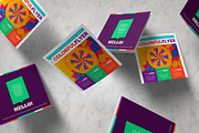 Colorful Square Brochure Template, a Brochure Template by Luuqas Design (Thumbnail 9 of 9)