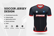 Soccer & Football Uniform Design, a Sport Illustration by samsulpassive (Thumbnail 1 of 4)