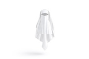 Muslim Woman White Niqab 3d Model, an Object 3D Model by rebrandy (Thumbnail 1 of 9)