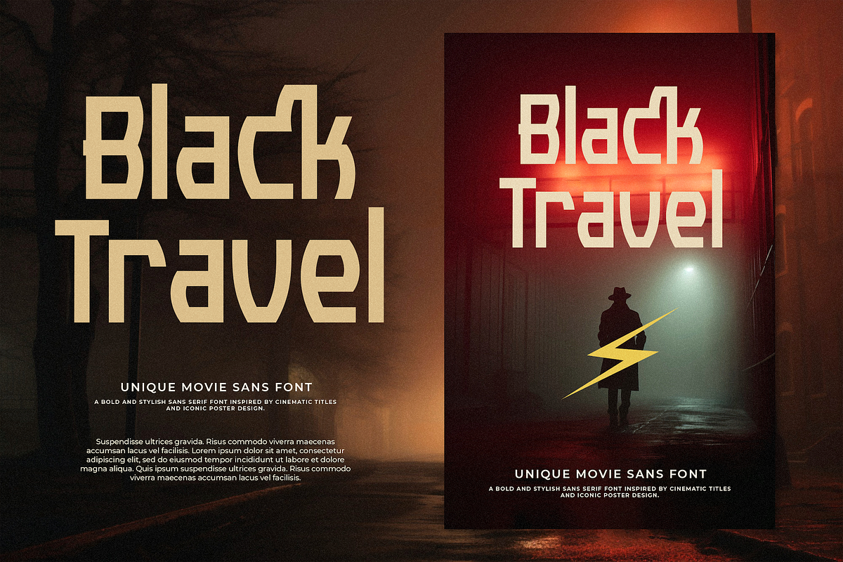 Calgone - Movie Sans Font, a Sans Serif Font by PuriCreative (Photo 2 of 10)