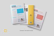 Newsletter, a Brochure Template by DesignJanala (Thumbnail 6 of 6)