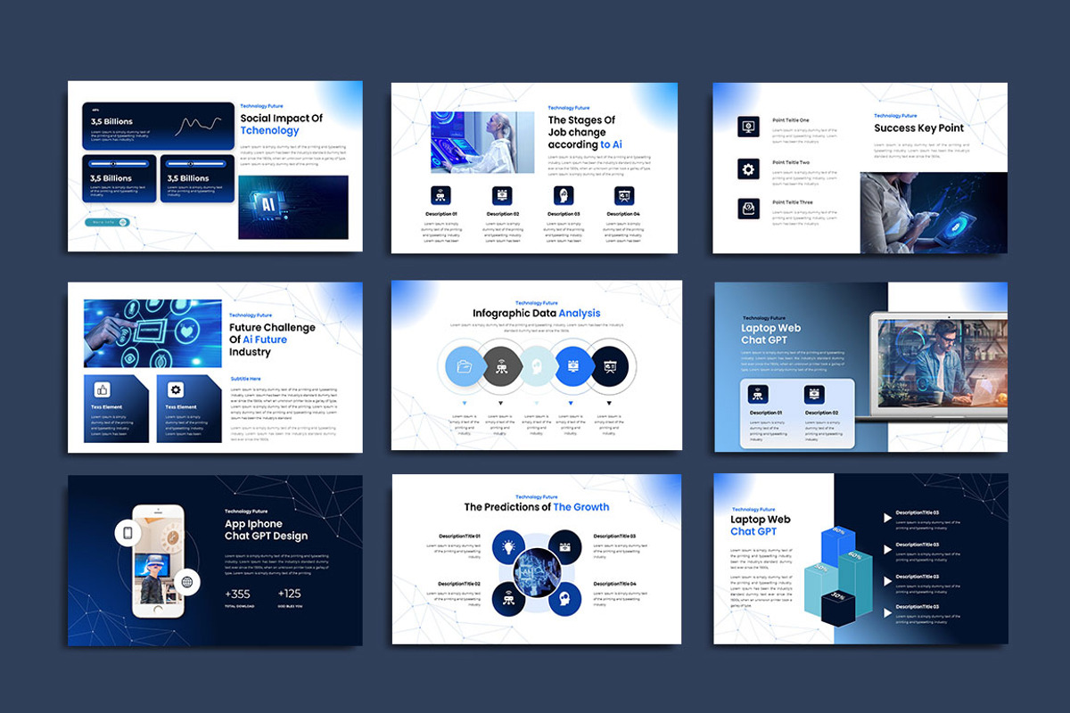 Technology Future Powerpoint, a Presentation Template by yanindesign (Photo 4 of 5)
