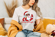 Retro Santa Blowing Bubble PNG, an Illustration by DreamPrint404 (Thumbnail 4 of 7)