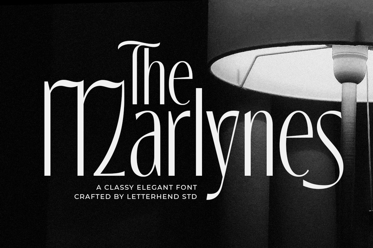 The Marlynes Classy Elegant Serif, a Serif Font by Letterhend Studio (Photo 1 of 9)