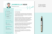 Nursing Resume Cover Letter Template, a Resume Template by MondaySpark (Thumbnail 7 of 8)