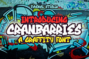 Cranbarriez, a Script Font by Zaenal Studio (Thumbnail 1 of 11)