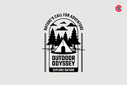 Badges or Emblem Logos for Camping, a Branding & Logo Template by C-Kav (Thumbnail 3 of 8)