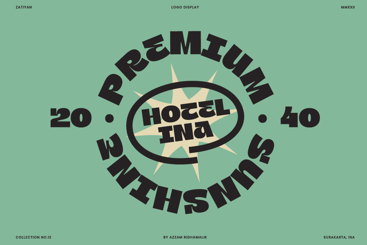 Zatiyan - Display Font, a Font by Zarma Type (Photo 7 of 12)
